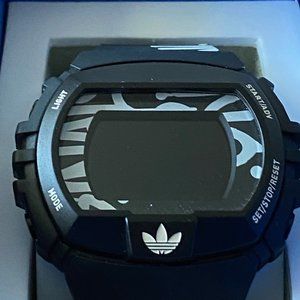 Adidas Originals NYC Graffiti Black Men's Watch-NEEDS BATTERY!